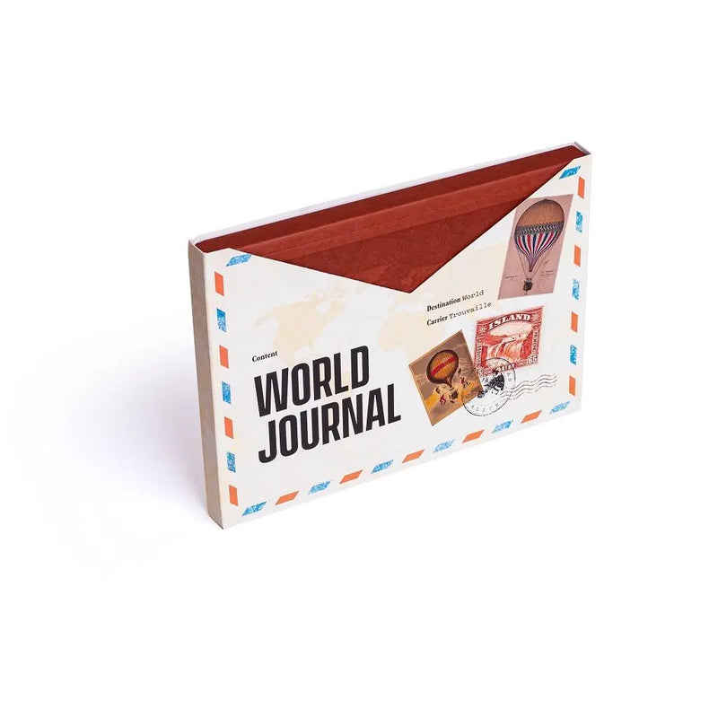 100% Recycled Paper World Travel Journal Spirit Journeys Gifts