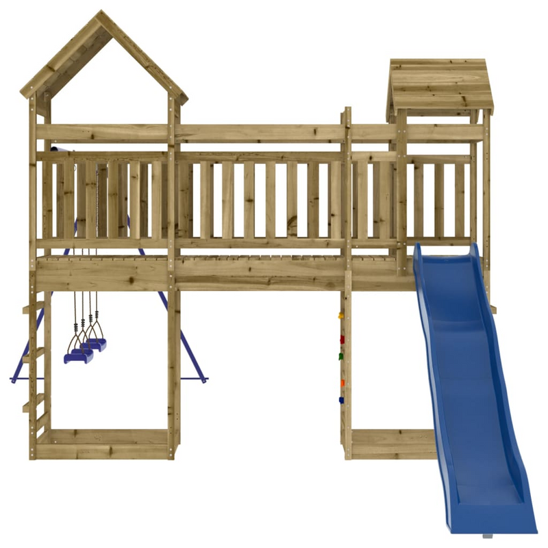 vidaXL Outdoor Playset Impregnated Wood Pine