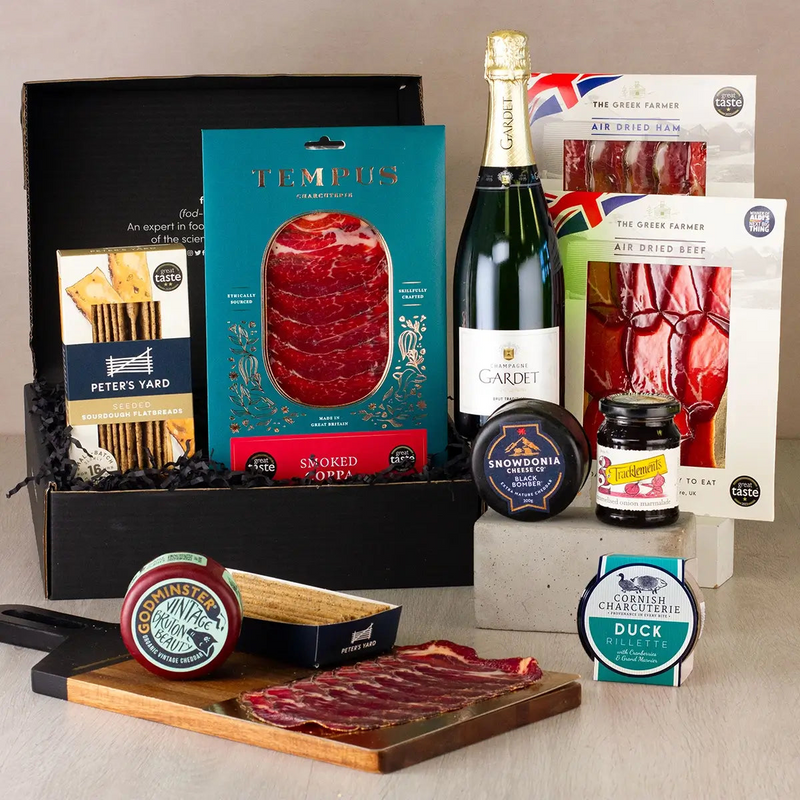 Champagne, Charcuterie and Cheese Hamper