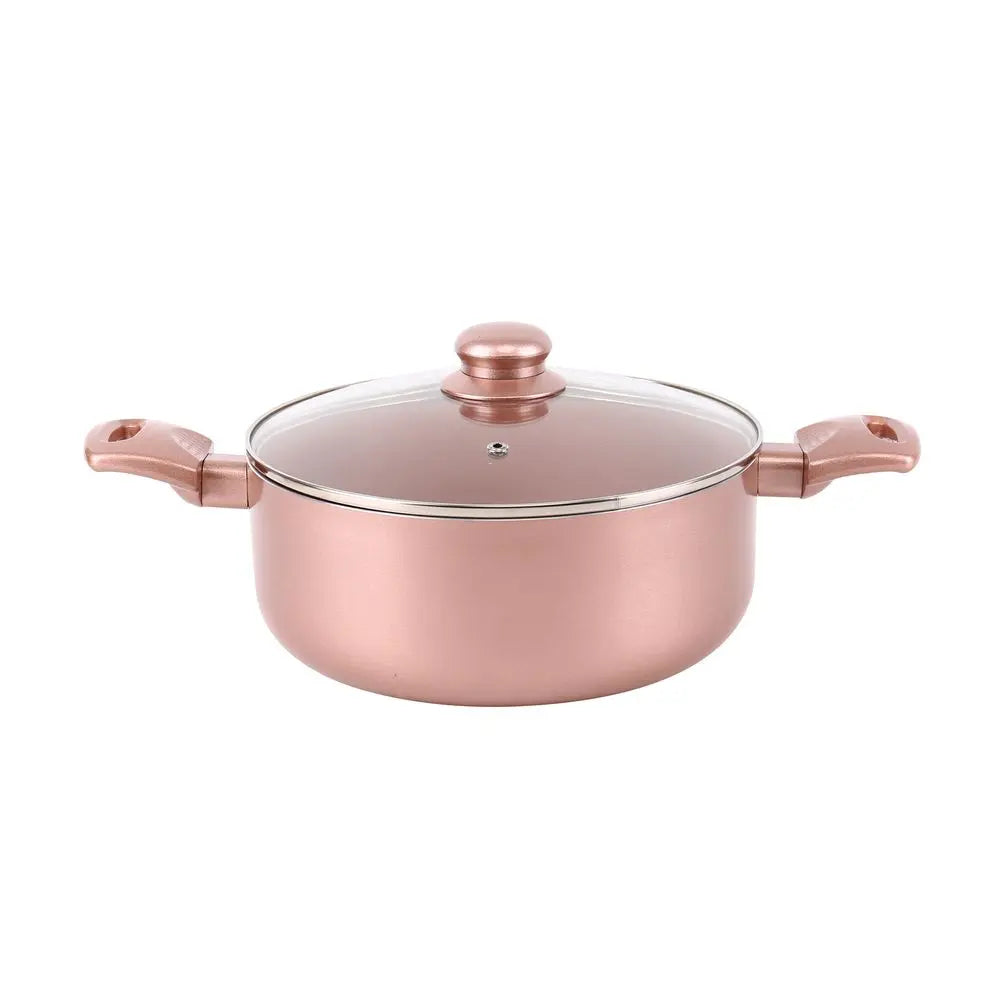 8pc Rose Gold Pan Set A365