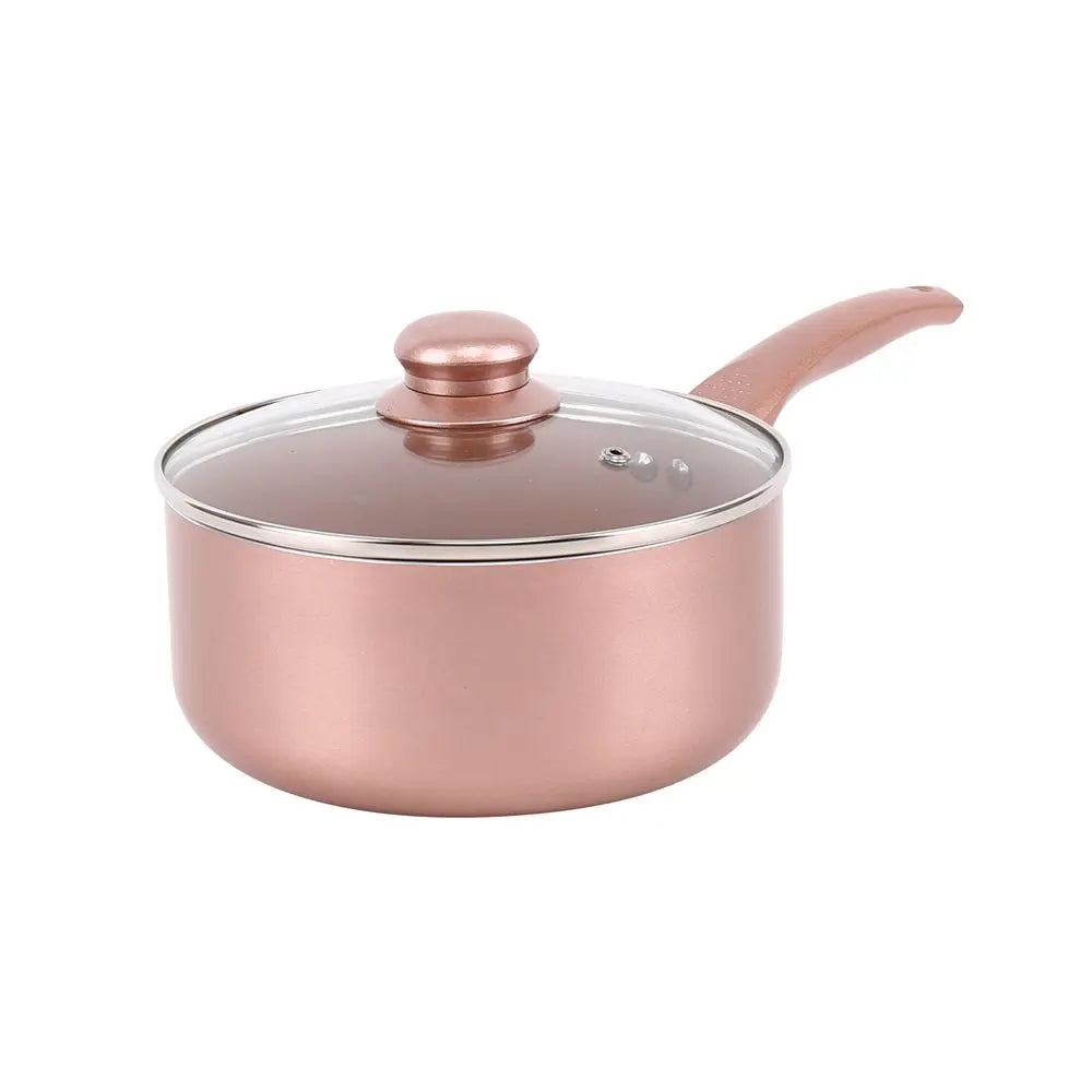 8pc Rose Gold Pan Set A365