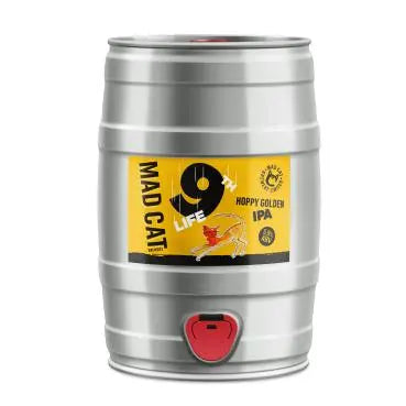 9th Life 5.9%  5 litre mini keg Mad Cat Brewery