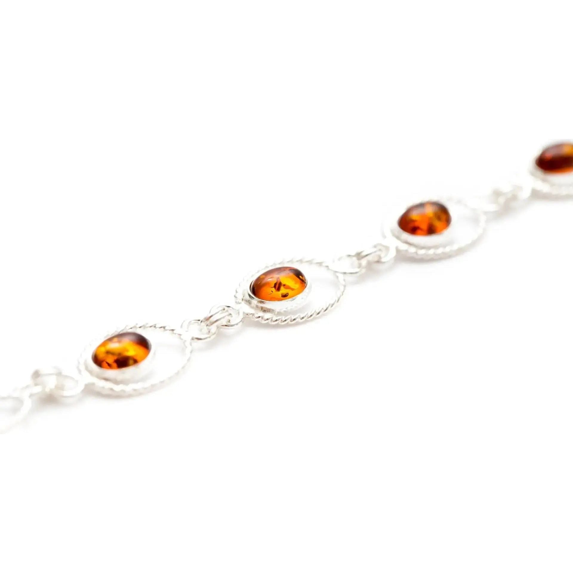 Amber Quintessence Link Bracelet Spirit Journeys Gifts