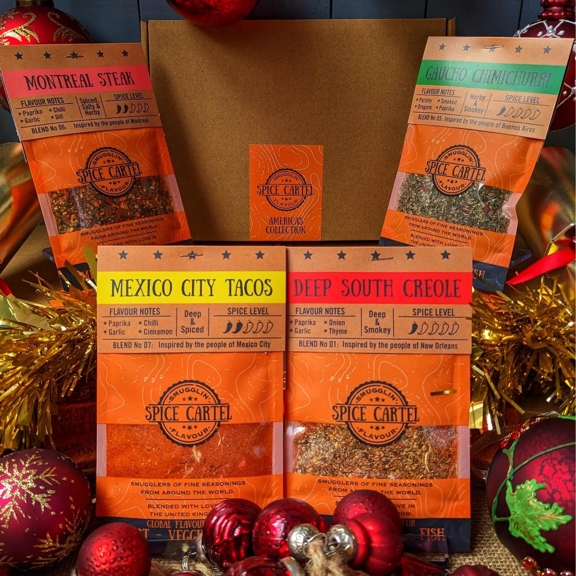 Americas Spice Gift Box | Flavours From North & South America Spice Cartel