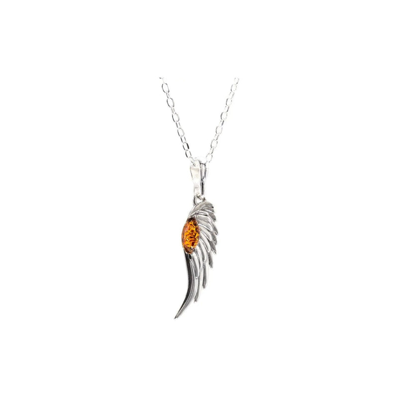 Angel Wing Charm Necklace Spirit Journeys Gifts