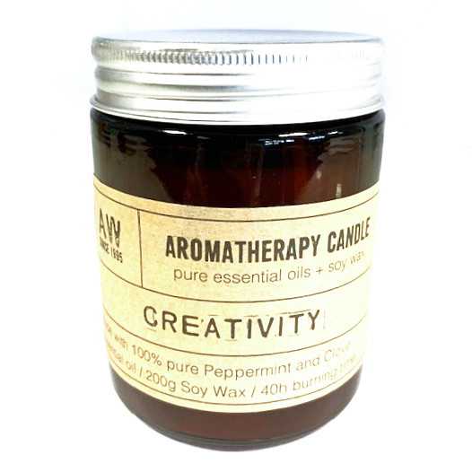 Aromatherapy Candle - Creativity Spirit Journeys