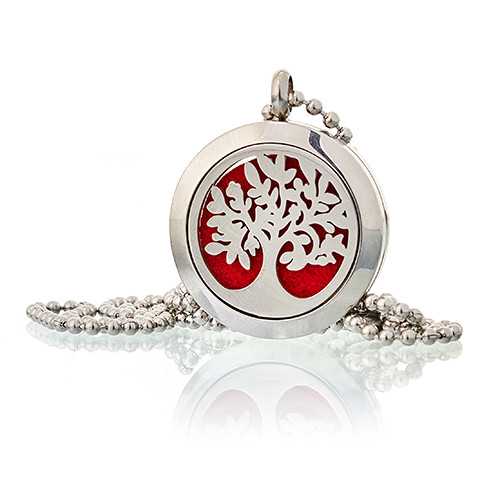 Aromatherapy Diffuser Necklace - Tree of Life 25mm Spirit Journeys