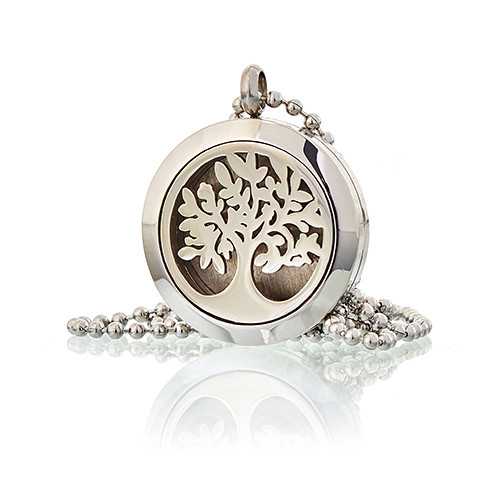 Aromatherapy Diffuser Necklace - Tree of Life 25mm Spirit Journeys