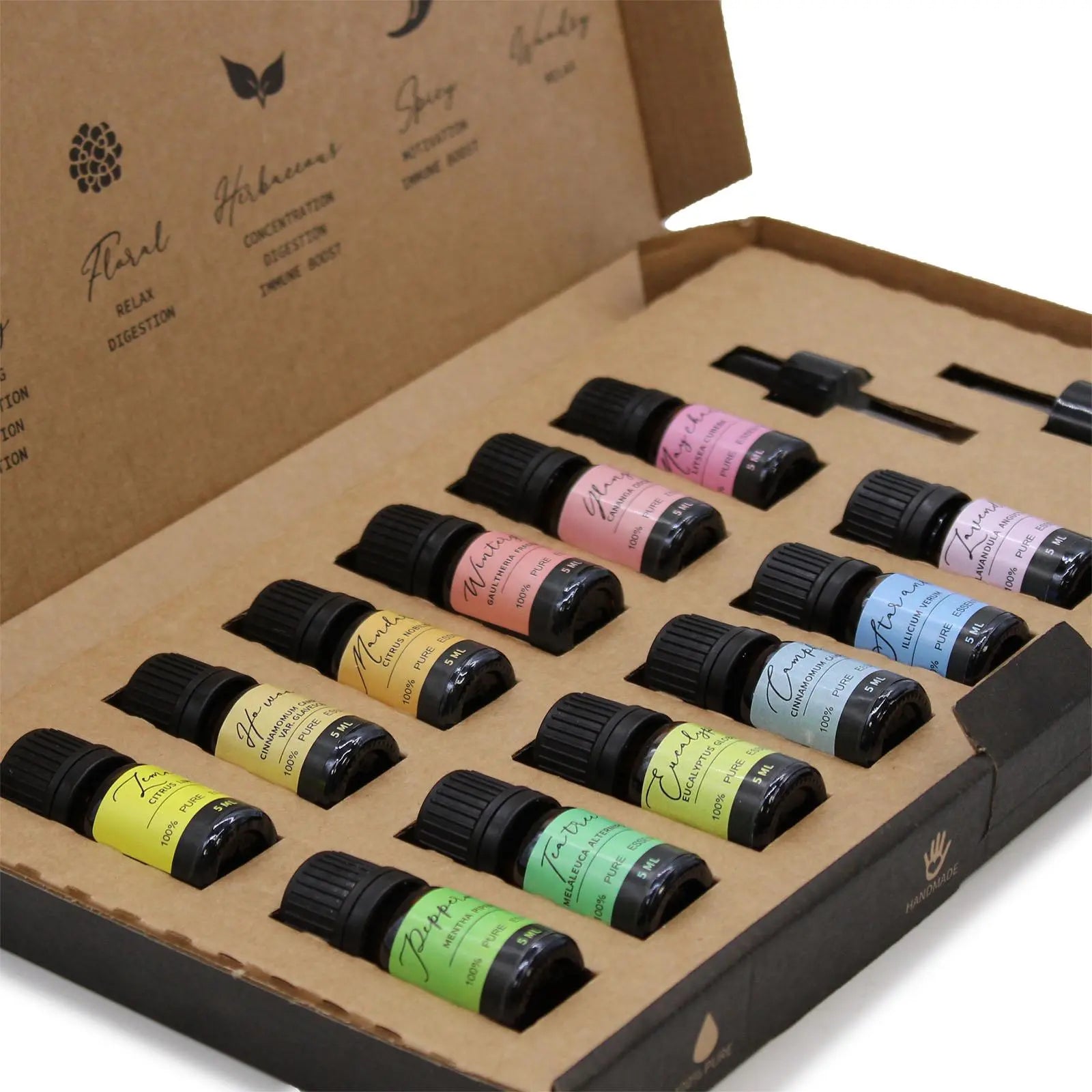 Aromatherapy Essential Oil Set - Starter Pack Spirit Journeys Gifts