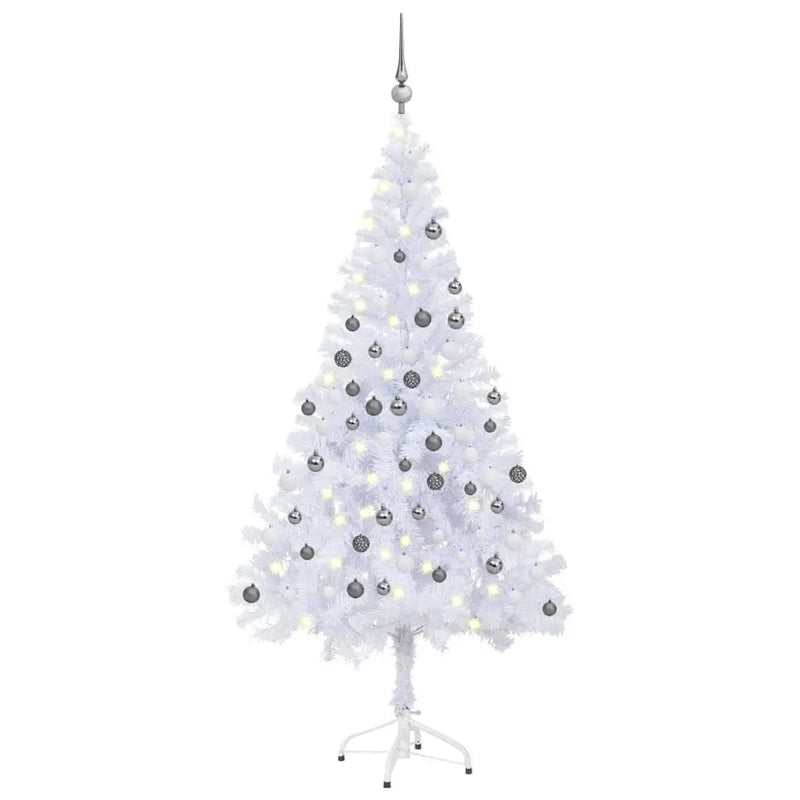Artificial Christmas Tree with LEDs&Ball Set 120cm  x 240cm vidaXL
