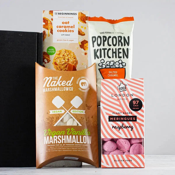 Artisan Sweets Hamper including Popcorn, Fudge and Chocolate Spirit Journeys Gifts