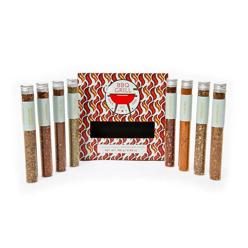 BBQ Grill Rub Kit | 8 Unique Barbecue Spices | Meat-eaters Rubs eat.art