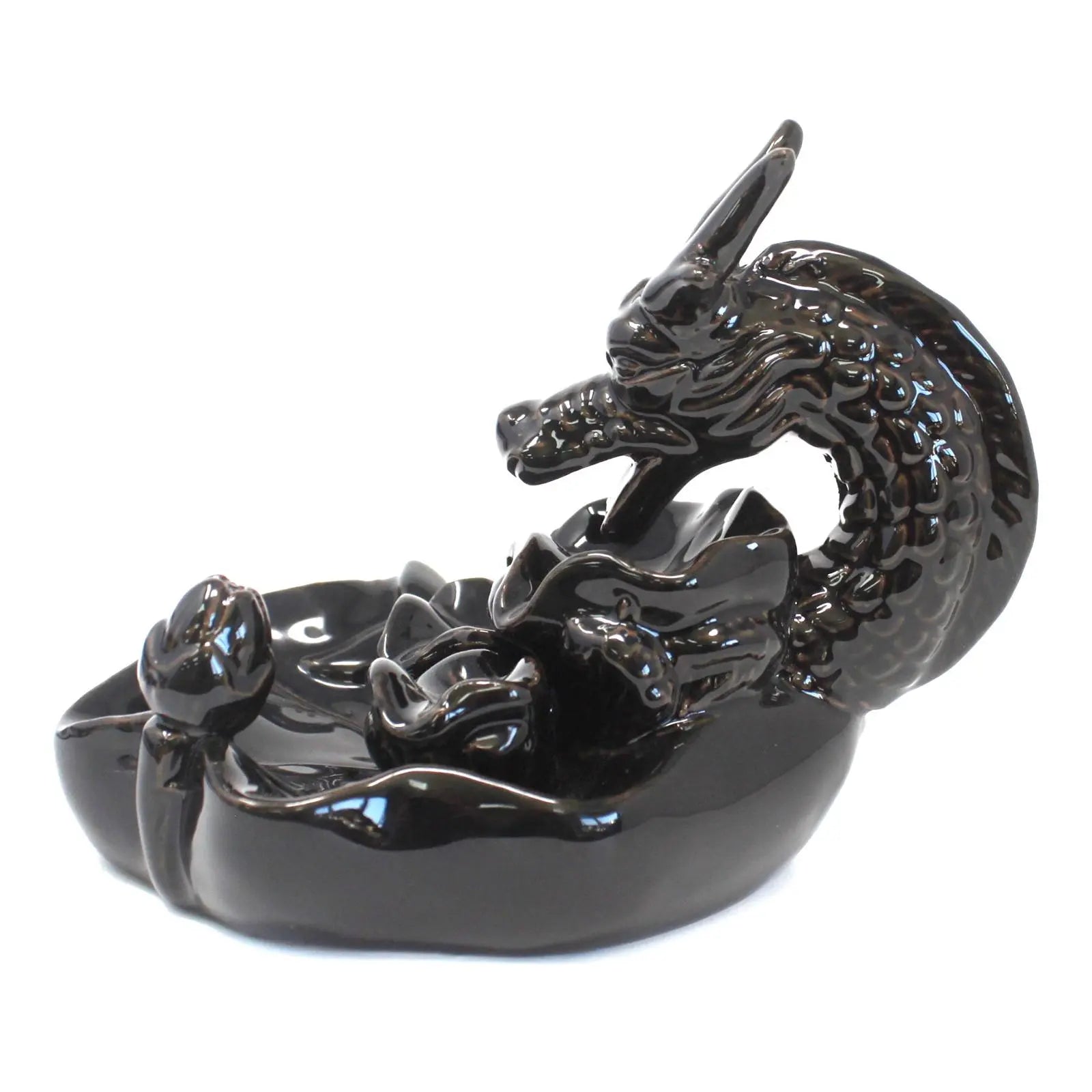 Backflow Incense Burner - Large Dragon Pool Spirit Journeys Gifts