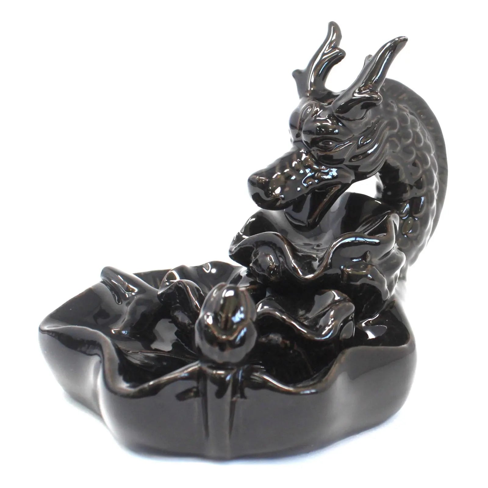 Backflow Incense Burner - Large Dragon Pool Spirit Journeys Gifts