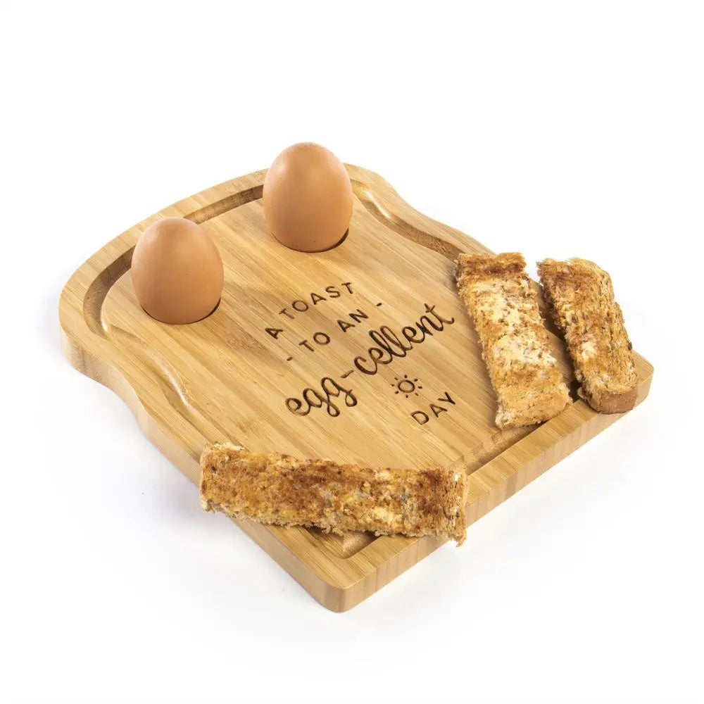 Bamboo Breakfast Egg Board | M&W Maison & White