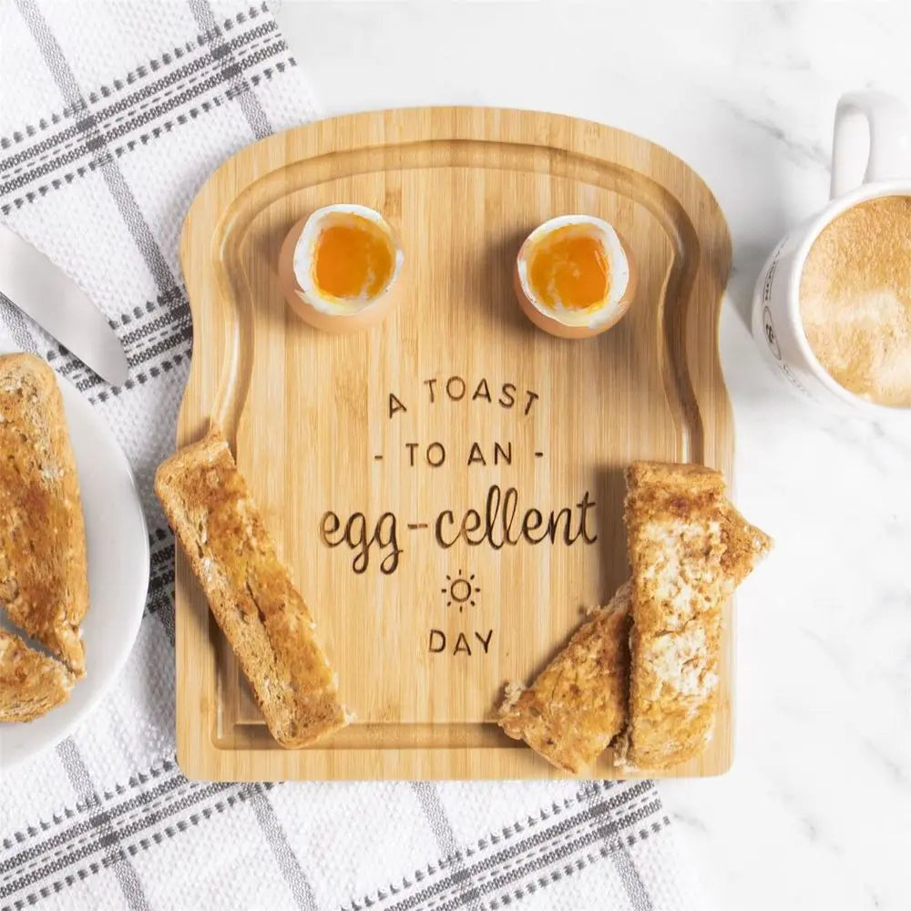 Bamboo Breakfast Egg Board | M&W Maison & White