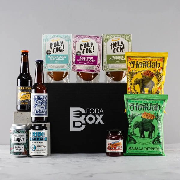 Beer and Curry Night Gift Box Spirit Journeys Gifts