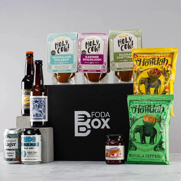 Beer and Curry Night Gift Box Spirit Journeys Gifts