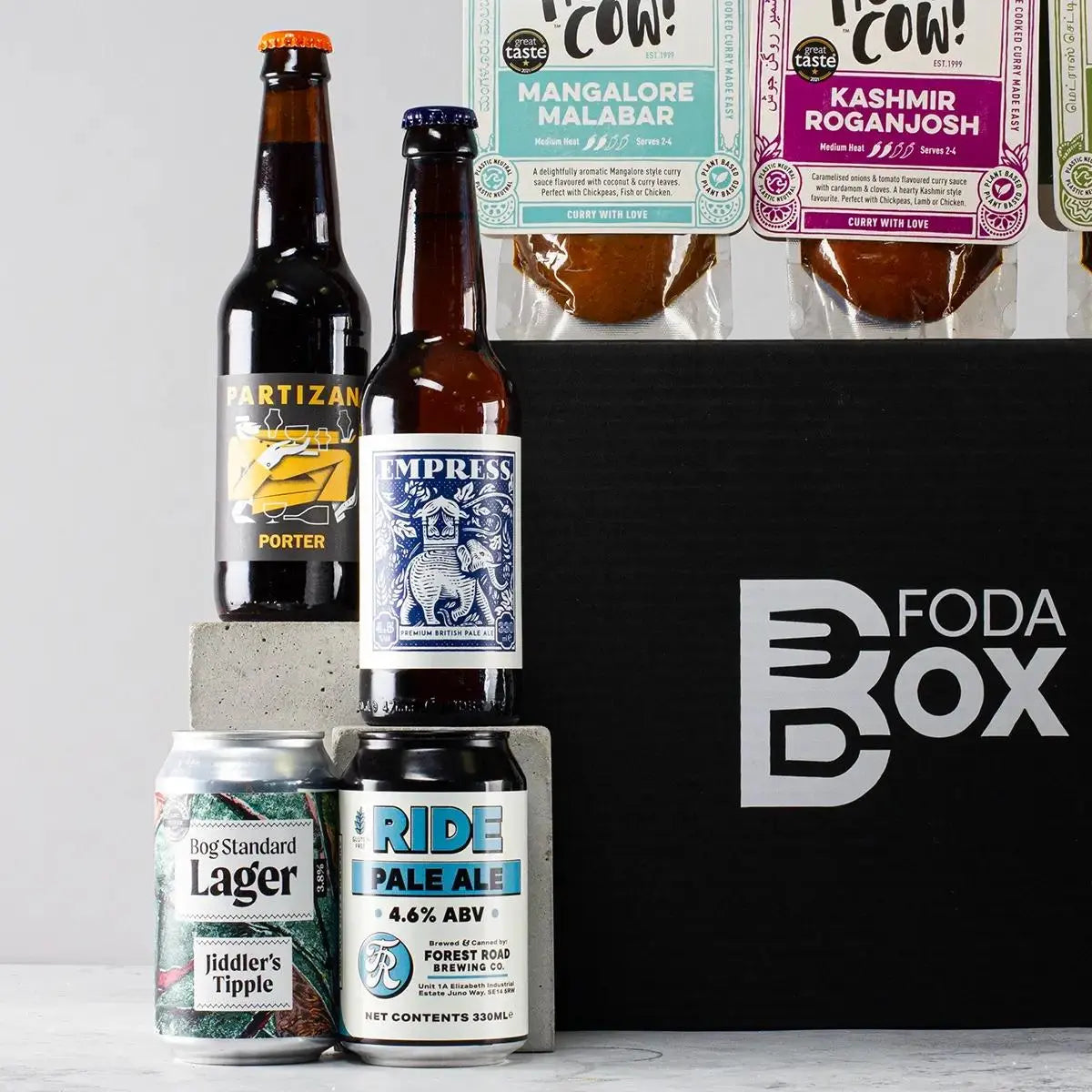 Beer and Curry Night Gift Box Spirit Journeys Gifts