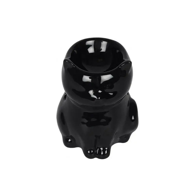 Black Cat Oil Burner Spirit Journeys Gifts