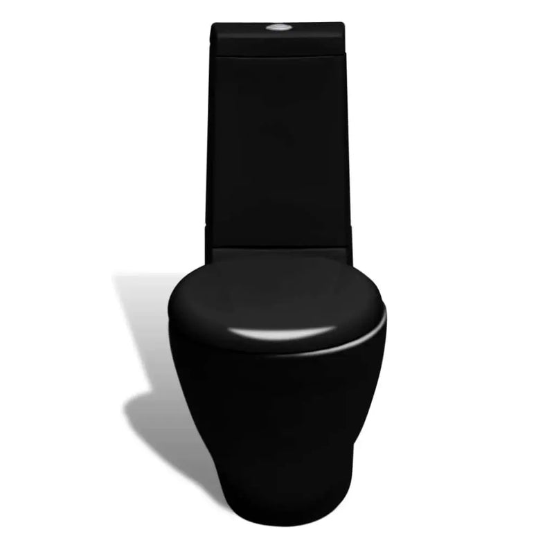 Black Ceramic Toilet & Bidet Set Spirit Journeys Gifts