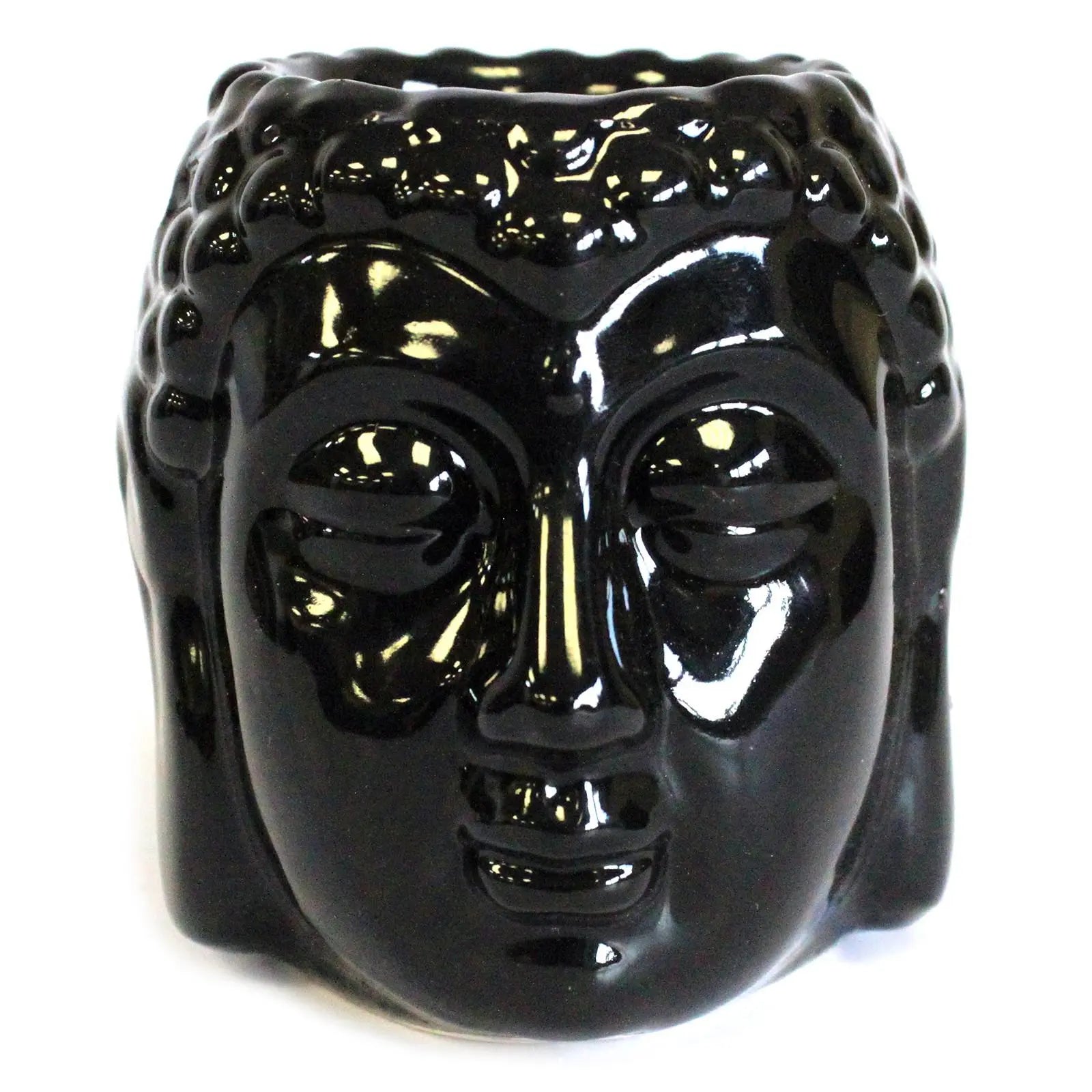 Buddha Oil Burner - Black Spirit Journeys Gifts