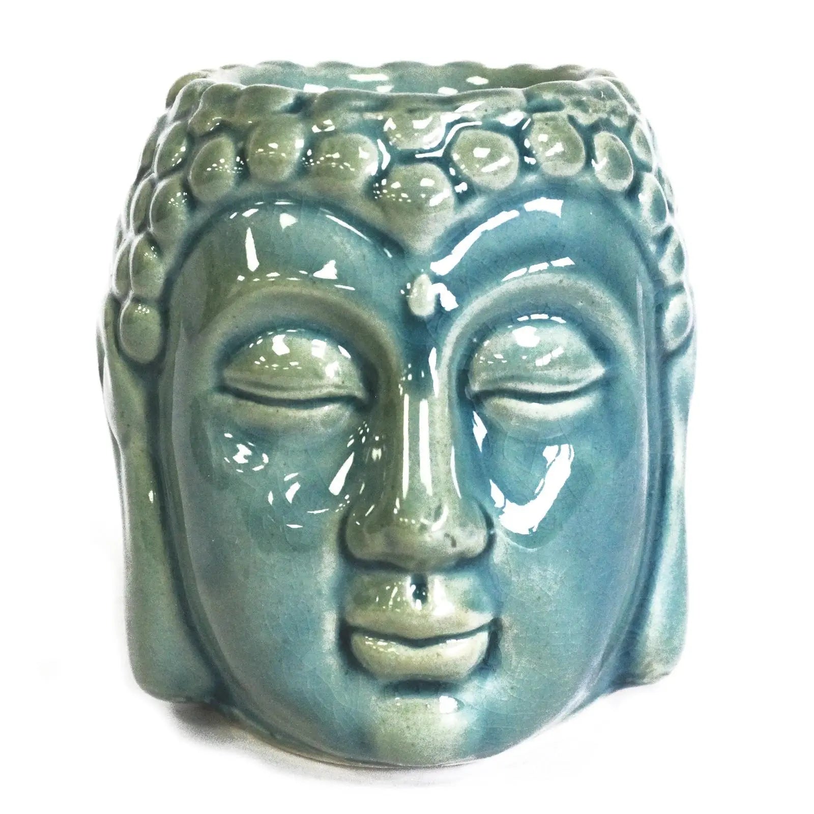 Buddha Oil Burner - Blue Spirit Journeys Gifts