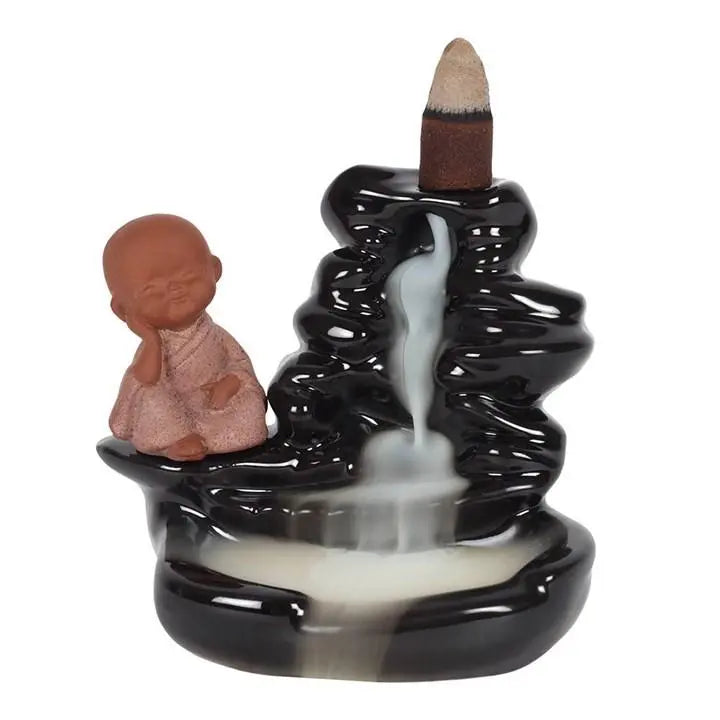 Buddha Waterfall Backflow Incense Burner Spirit Journeys Gifts