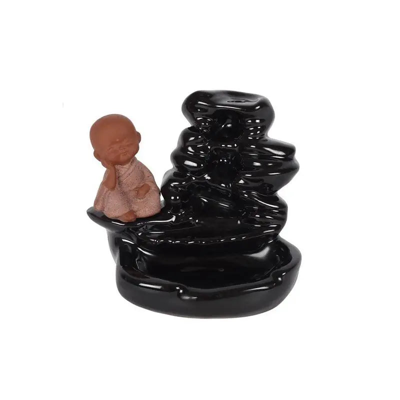 Buddha Waterfall Backflow Incense Burner Spirit Journeys Gifts