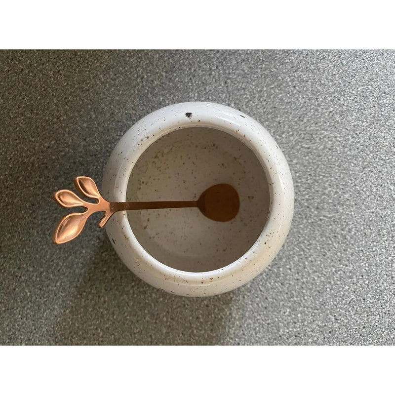 Butter Dish and Sugar Bowl Set - Confetti Glaze Spirit Journeys Gifts