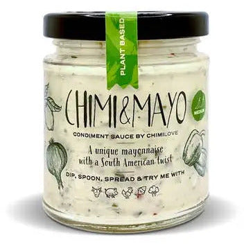 CHIMI & MAYO- PLANT-BASED CHIIMICHURRI AND MAYONNAISE Chimilove