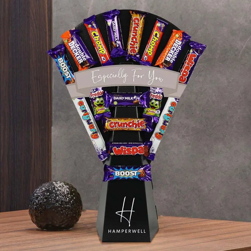 Cadbury Essentials Chocolate Bouquet HamperWell