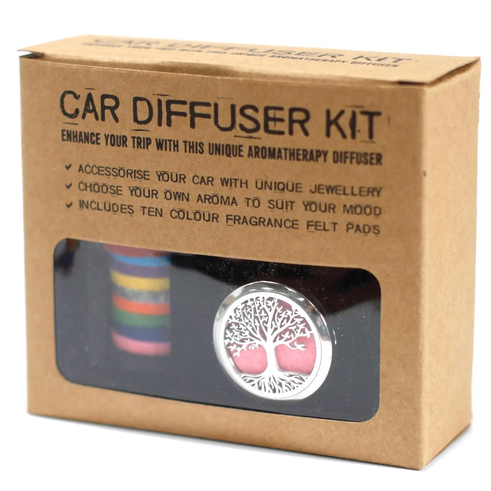 Car Diffuser Kit - Angel Wings - 30mm Spirit Journeys Gifts