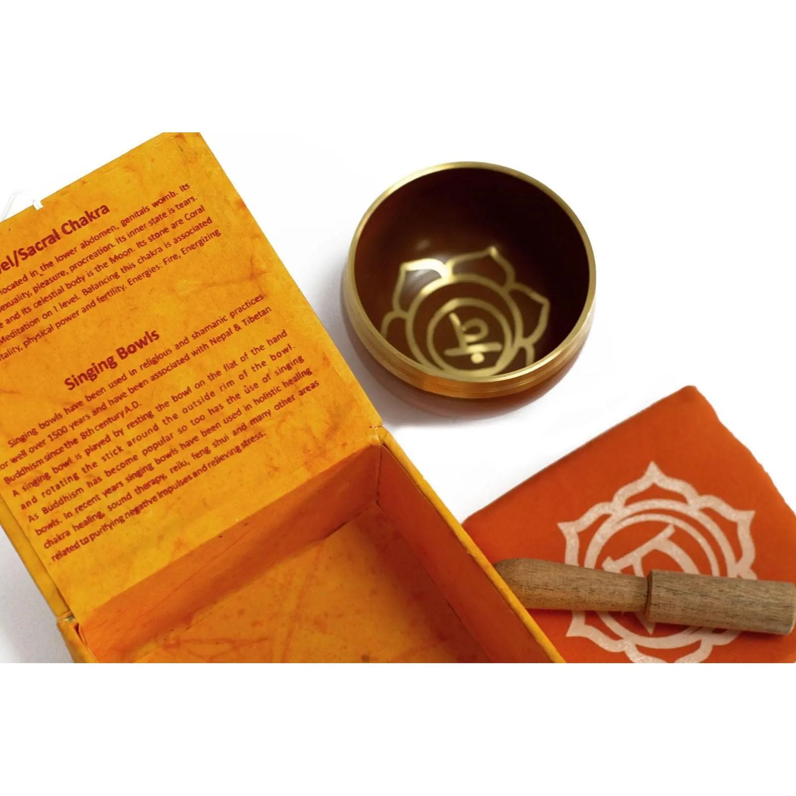 Chakra Singing Bowl - Navel Spirit Journeys Gifts