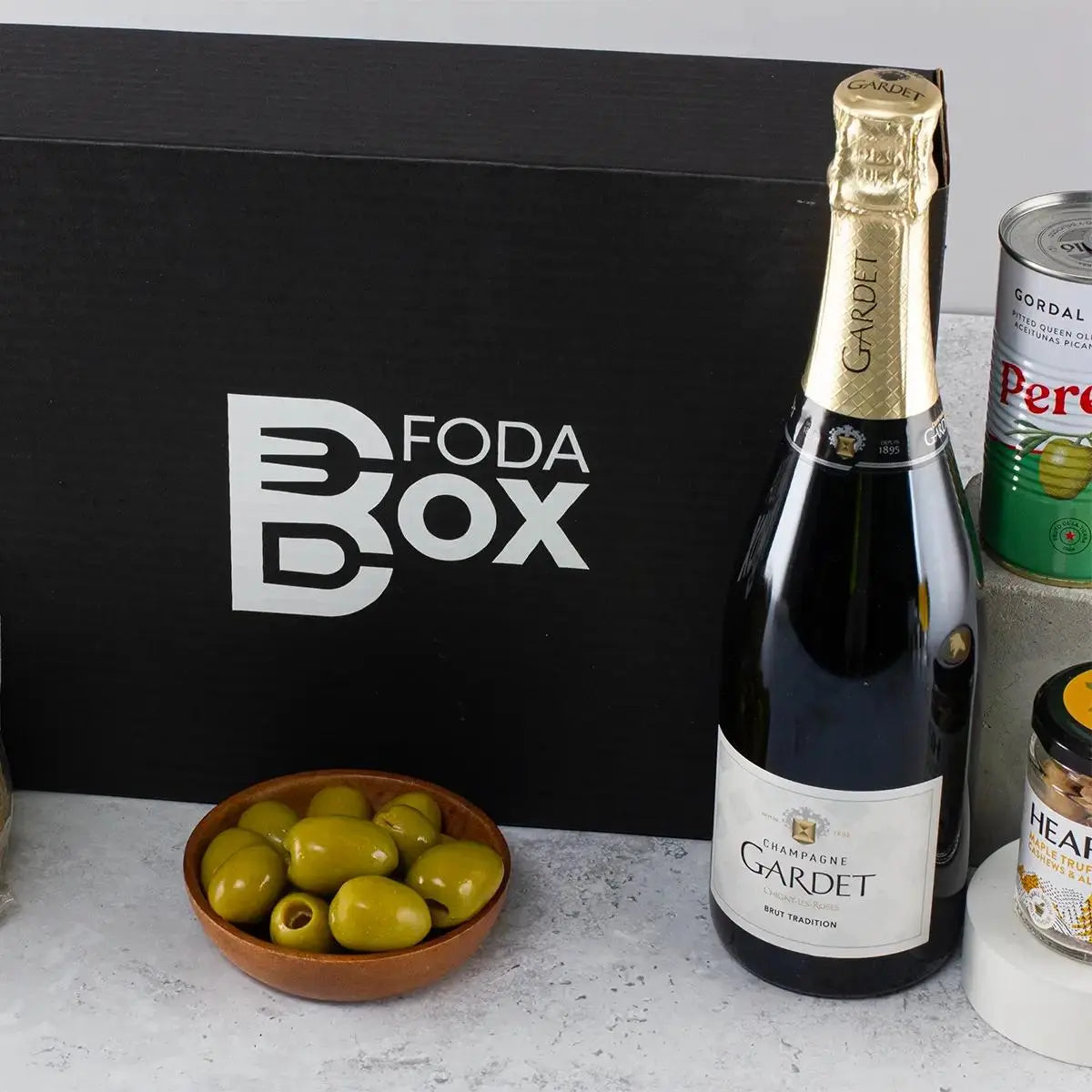 Champagne and Gourmet Appetisers Gift Box Spirit Journeys Gifts