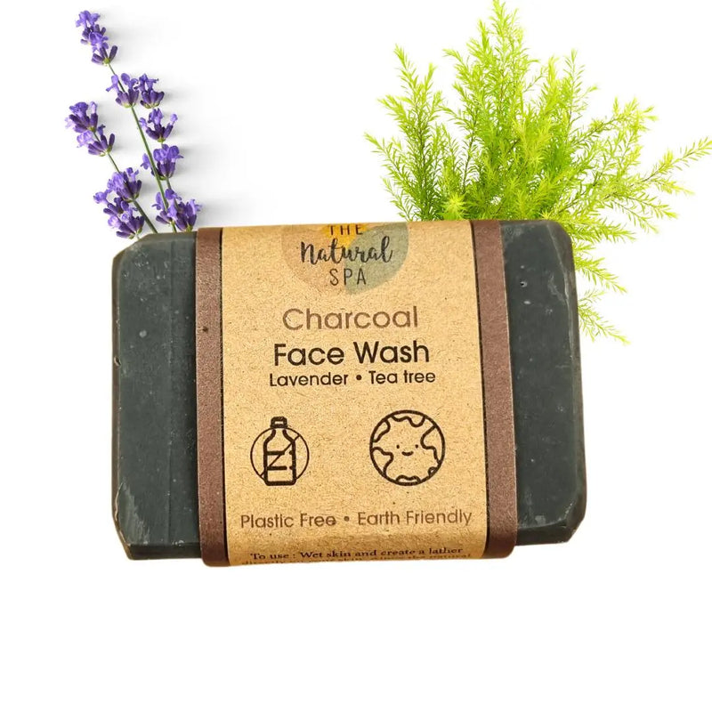 Charcoal Face Wash Bar - naturally detoxifying Spirit Journeys Gifts