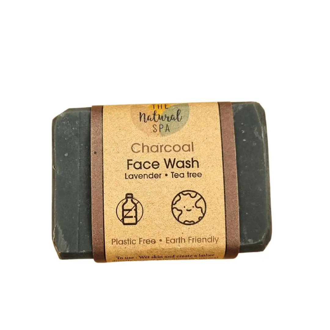 Charcoal Face Wash Bar - naturally detoxifying Spirit Journeys Gifts