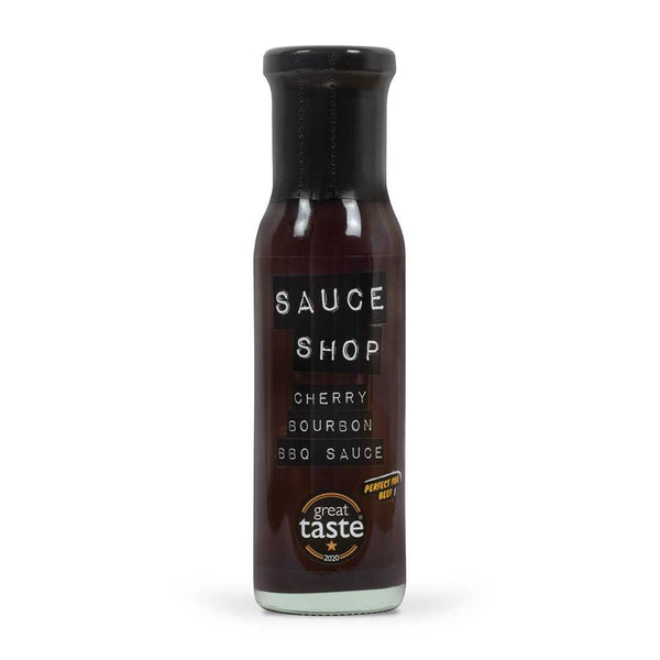 Cherry Bourbon BBQ Sauce 260g Glass Bottle - Case of 6 Sauce Shop
