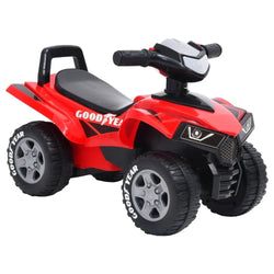 Children's Ride-on Quad Good Year Red & Blue vidaXL