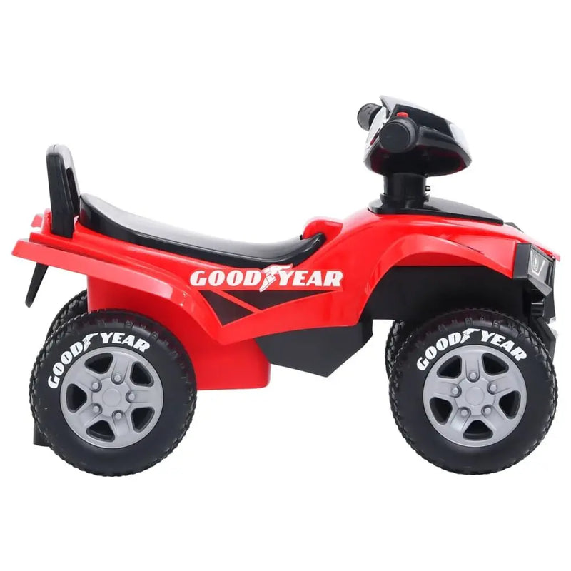 Children's Ride-on Quad Good Year Red & Blue vidaXL