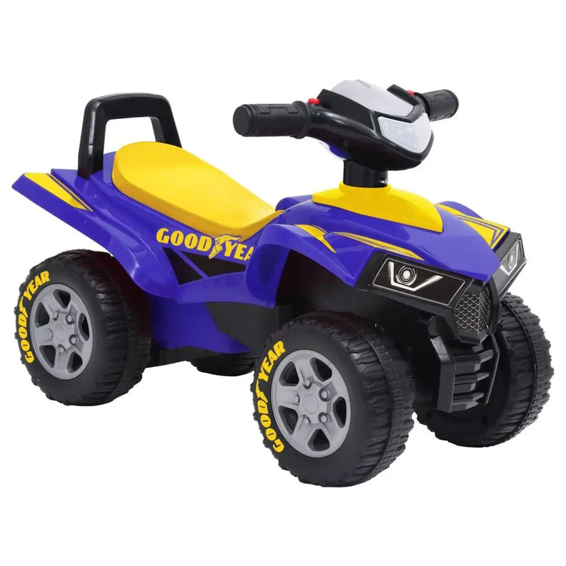 Children's Ride-on Quad Good Year Red & Blue vidaXL