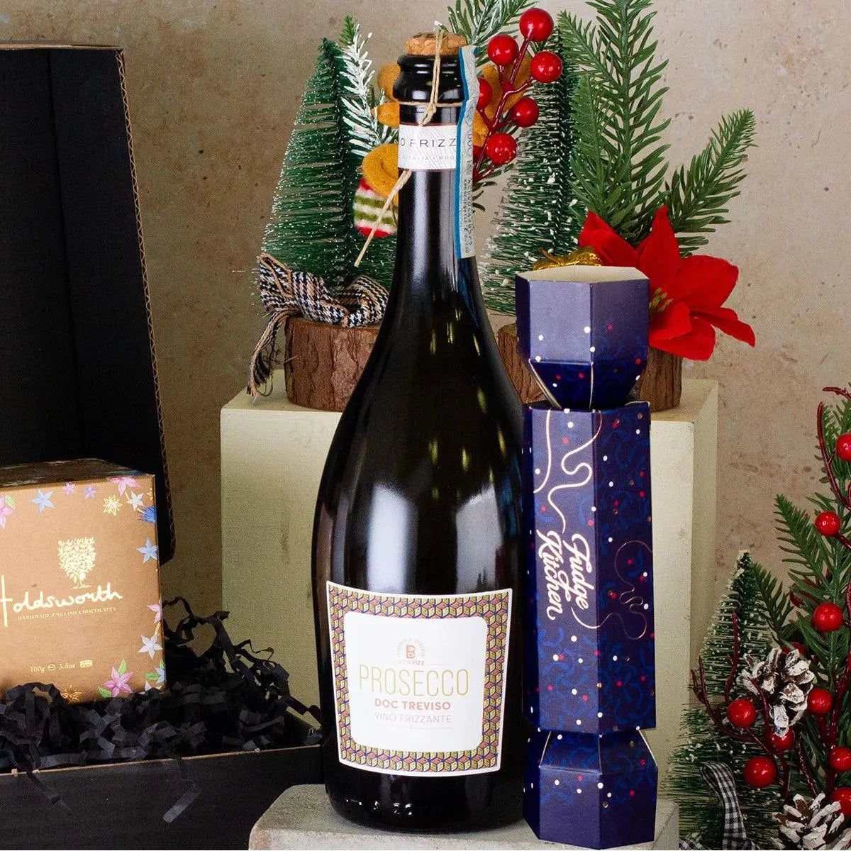 Christmas Prosecco and Sweet Treats Gift Box Spirit Journeys Gifts