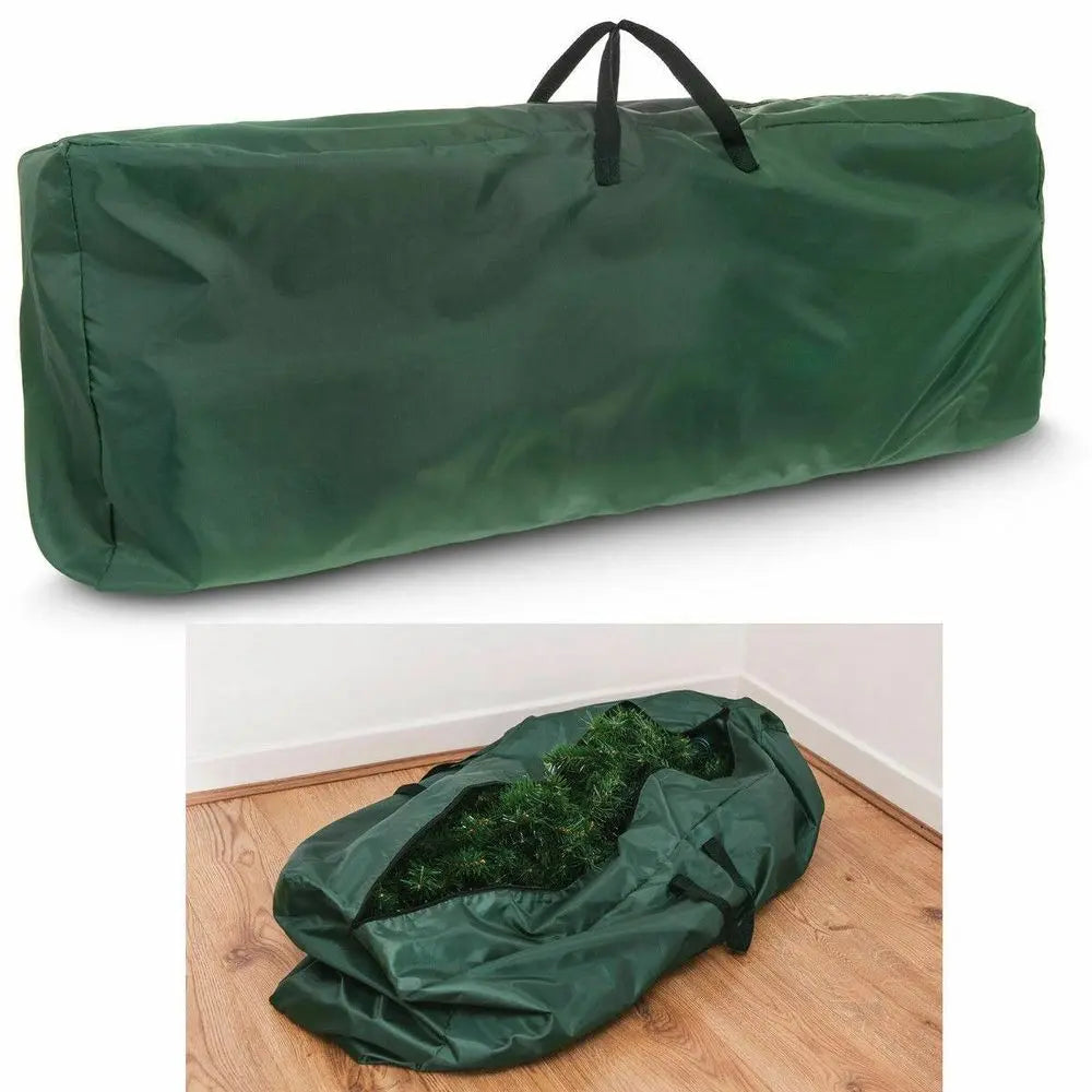 Christmas Tree Decoration Zip Up Sack Storage Bag For Upto 9 ft Xmas Trees Bright&Homley