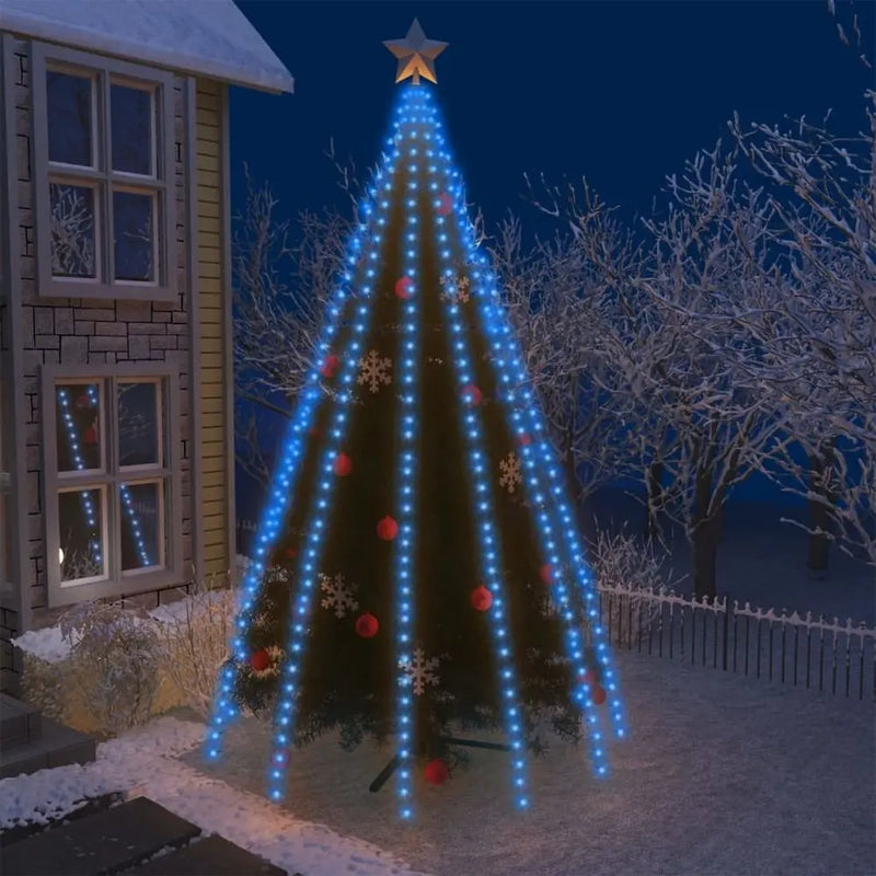 Christmas Tree Net Lights with 150 LEDs 150 cm to 500cm vidaXL