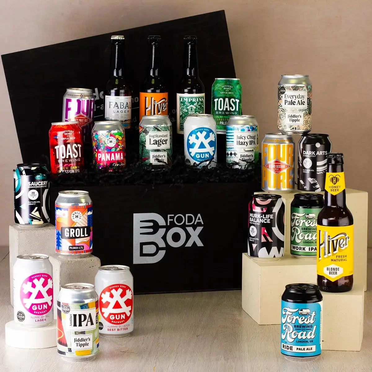 Craft Beer Lovers Complete Collection in Luxury Pine Box Spirit Journeys Gifts