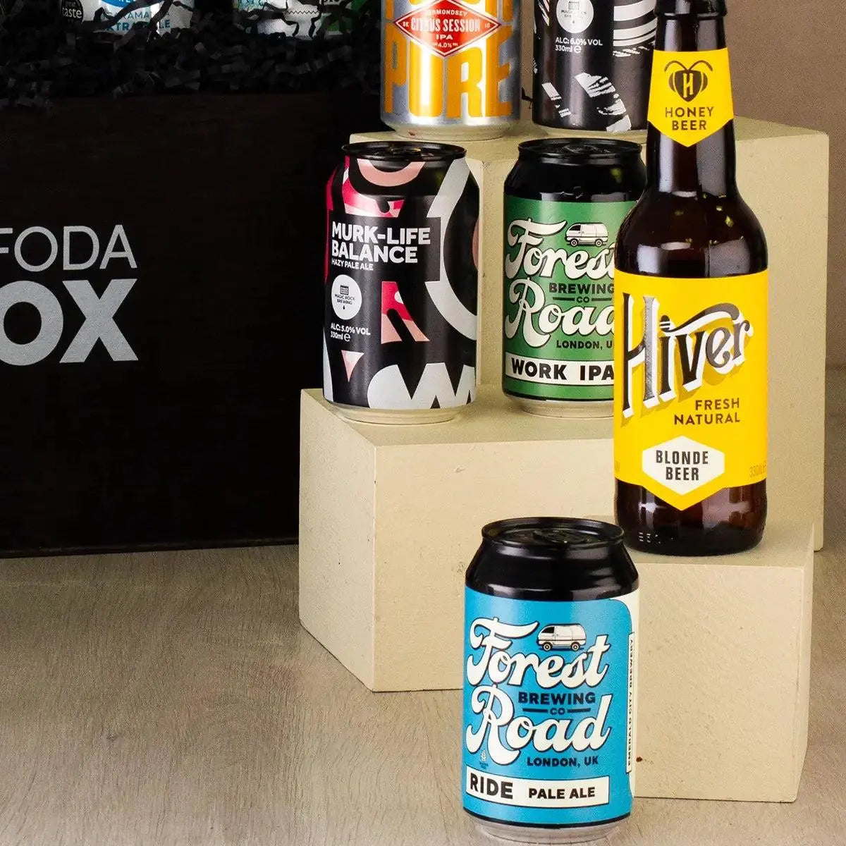 Craft Beer Lovers Complete Collection in Luxury Pine Box Spirit Journeys Gifts