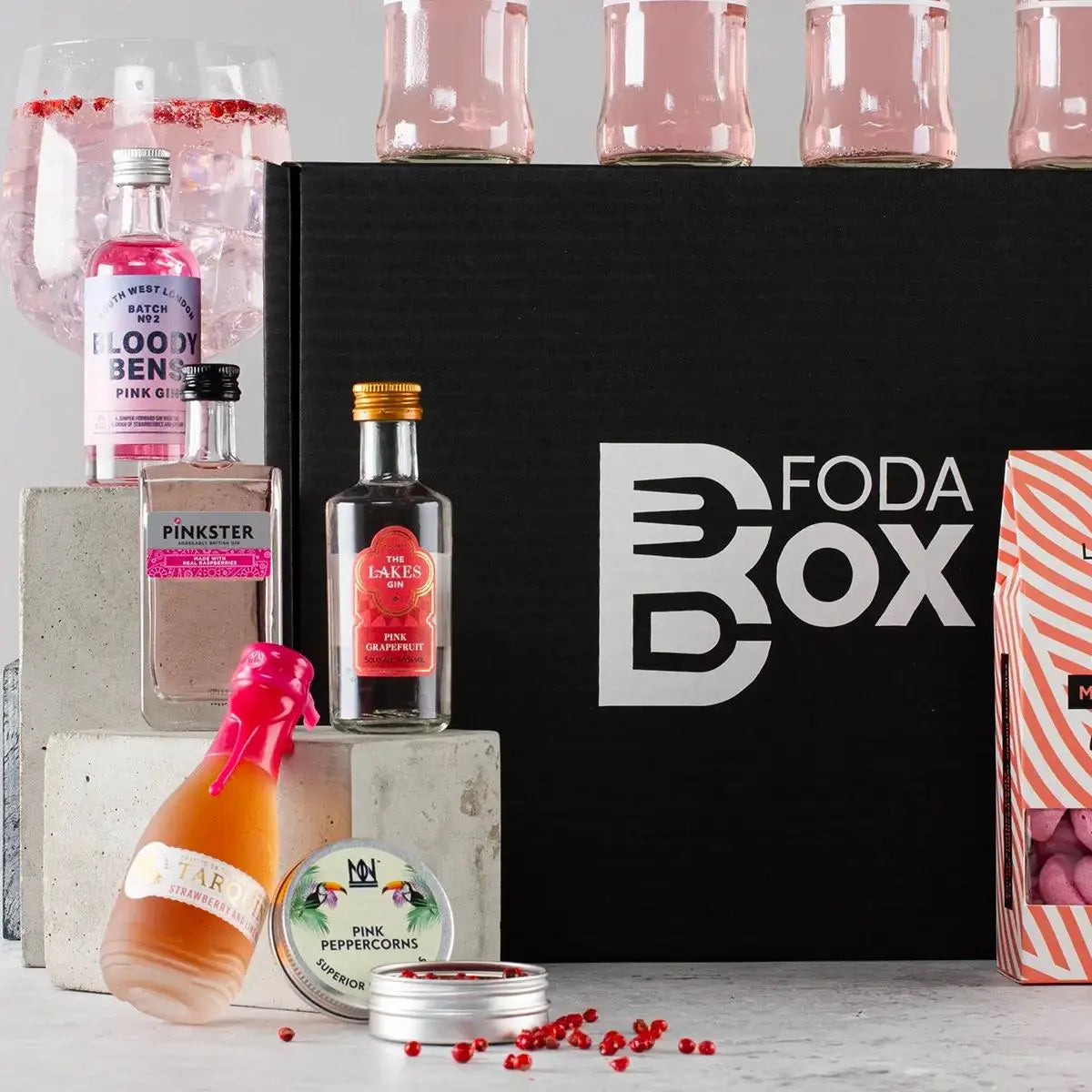 Craft Pink Gin and Tonic Gift Hamper Spirit Journeys Gifts