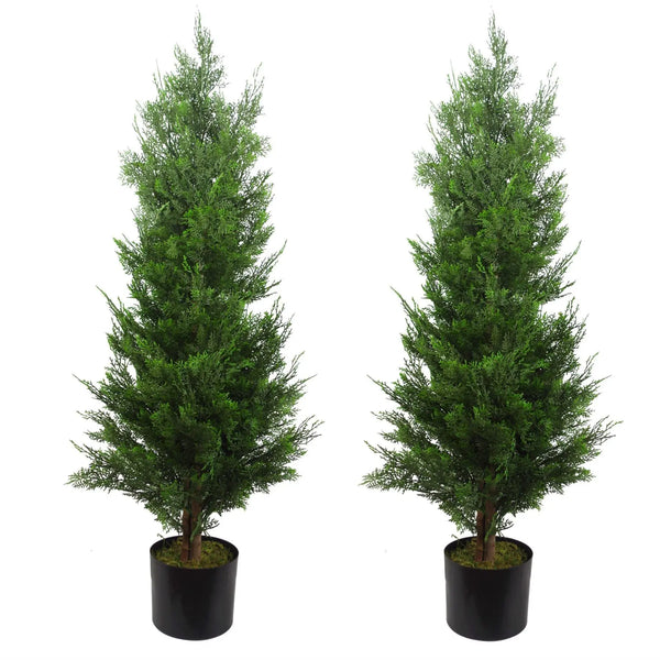 Cypress Cedar Topiary Tree Artificial 120cm Plant Spirit Journeys Gifts