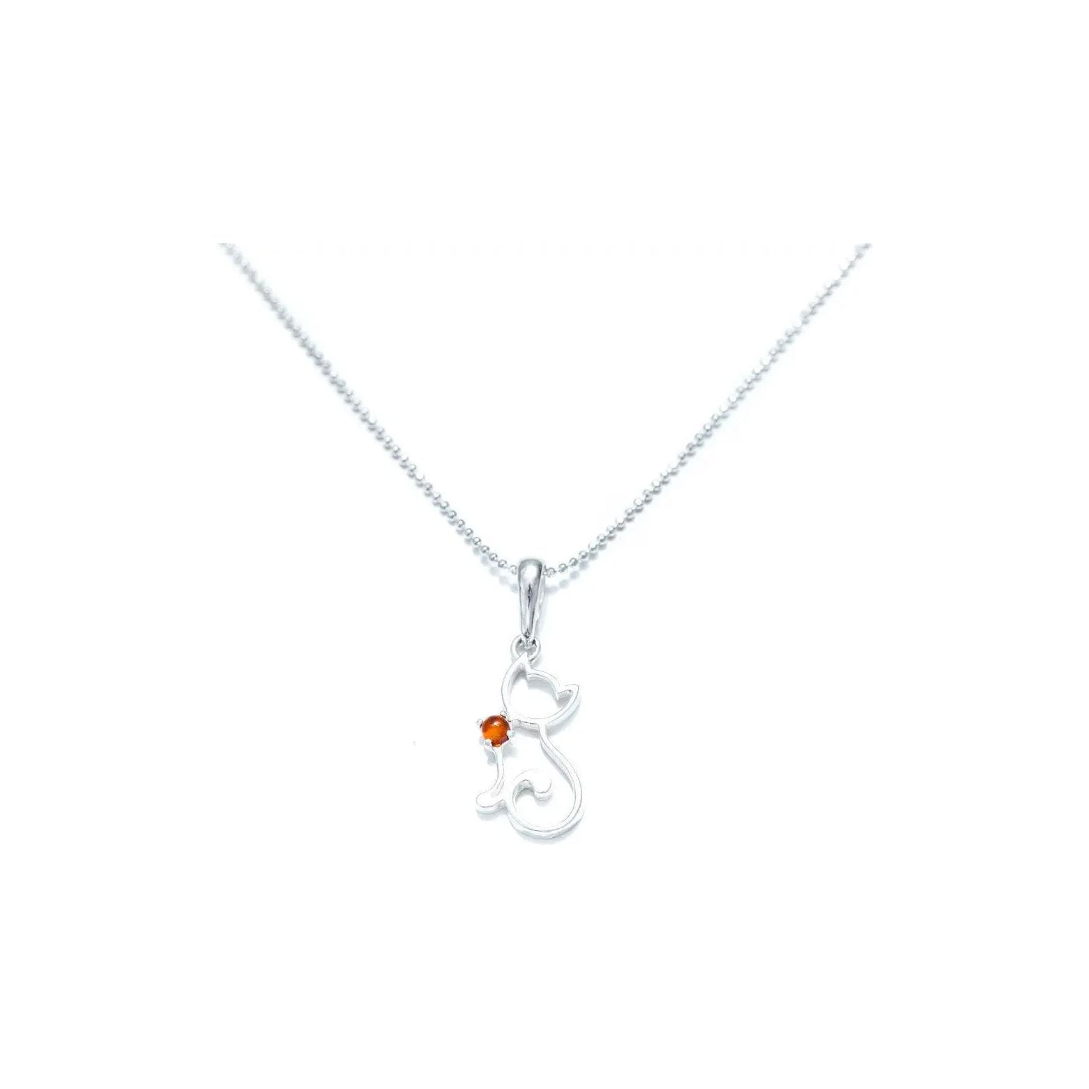 Dainty Cat Charm Necklace Spirit Journeys Gifts