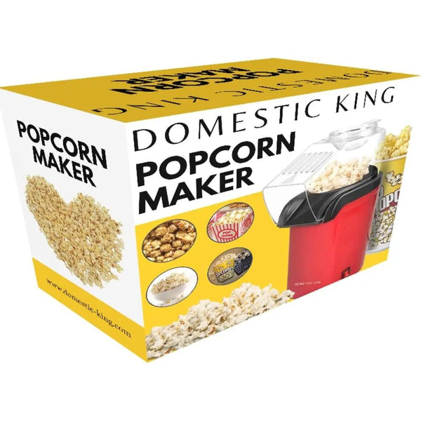 Domestic King 1200W Popcorn Maker Domestic King